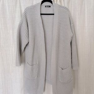 Grey Knit Cardigan